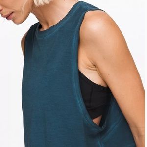 Lululemon muscle love crop tank fade